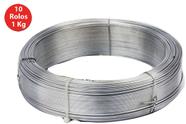 Arame Liso Galvanizado N18 Beltools 1,24mm 10 Rolos 1Kg