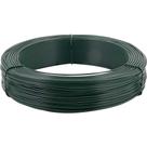 Arame Revestido De Pvc Vonder 1 Kg 0,89 Mm Verde Para Amarrações E Artesanatos