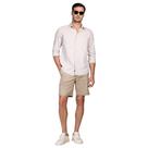 Aramis Camisa M.Longa Linho 050417 Caqui