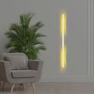 Arandela 1m Luminaria Parede Luz Indireta Decoracao Bivolt Branco Arandela 1m Luminaria Parede Luz Indireta Decoracao Bivolt Branco
