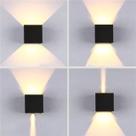 Arandela 2 Fachos Preta Led 10W 3000K Bivolt Arandela 2 Fachos Preta Led 10W 3000K Bivolt
