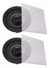 Arandela 6 Pol Embutir Bsa S3 Ceiling Quadrada Coaxial 60w