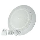 Arandela 6 polegadas redonda tela plastica branca teto gesso para alto falante embutir forro som automotivo 6 pol música