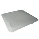 Arandela 6 qrd tela plastica branca quadrada som interno externo teto gesso embutir ambiente