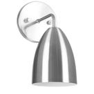 Arandela Aluminio Cone Sadan Escovado 23x29cm