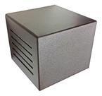 Arandela Alumínio Cubo 10 Fachos Parede Muro Bl 08/10 Bivolt