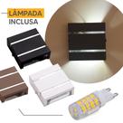 Arandela Ar1112 Interno Externo Aluminio + Lampada Led 5w Arandela Ar1112 Interno Externo Aluminio + Lampada Led 5w