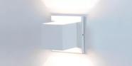Arandela AR90 Sem Vidro 1 Lamp. G9 Facho Duplo - Branco