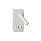 Arandela Astraled Dalo Led Retangular com USB e USB C Arandela Astraled Dalo Led Retangular com USB e USB C