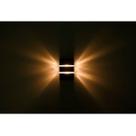 Arandela balizador externa alumínio com 2 aletas Branco