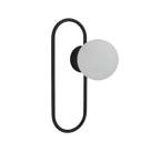 Arandela Benpuzz Preto 28,5cm Led 3W 3 em 1 Bivolt