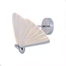 Arandela Borboleta Cromada 20cm Led 6W 3000K Bivolt