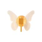 Arandela Borboleta LED 3 Cores Dourado 3W Bivolt