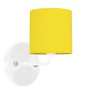 Arandela Branca De Cupula Cilíndrica Amarelo Arandela Branca De Cupula Cilíndrica Amarelo