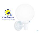 arandela branca para globo B10 (somente a base)