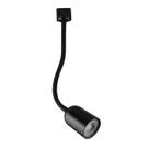 Arandela Cabeceira para Trilho Preta 40cm IP20 Led 8W 3000K Bivolt
