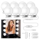 Arandela Camarim Maquiagem Com 10 Lampadas Led Auto-colantes