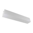 Arandela Camarim Retangular Acrílico 60cm para LED E27 ST463
