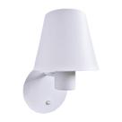 Arandela Com Interruptor Carlotta 4078 Cor Branco Texturizado E27