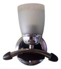 Arandela Com Vidro Jateado 1 Lamp. E14 My 29284 Hevvy