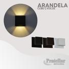 Arandela Cubo 2 Focos