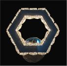 Arandela de Cristal Hexagono Led 12W 3 em 1 Bivolt