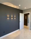 Arandela de led 6w 3000k 6 leds uso interno e externo