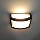 Arandela de Muro/Parede Externa/Interna Mini Finestra 18x11x9cm Policarbonato 127V/220V 1xE27