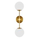 Arandela de parede BAODEN Modern 2-Lights Industrial Mid Century