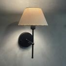 Arandela De Parede Clássica Com Interruptor e Cúpula Ref 16 Para Decoração Interna de Casa, Sala, Quarto e cabeceira de cama