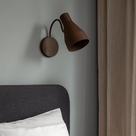 Arandela de Parede Eliza com Cúpula Fixa - Luminária Elegante para Ambientes Internos