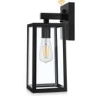 Arandela de parede externa SHINE HAI Sensor Glass 17x17x34 cm 120V