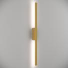 Arandela de Parede Led Dourado Luz Indireta 60X1,7X1,7CM