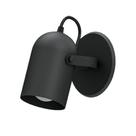 Arandela De Parede Moderna Taschibra Bell Mini E27 Bivolt Preto