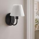Arandela de parede Modway Wave 16x19x22 cm preta moderna Arandela de parede Modway Wave 16x19x22 cm preta moderna