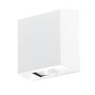 Arandela de Parede Slim Quadrado Facho Duplo A 10,9cm x L 10,9cm x P 4,6cm