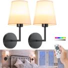 Arandela de parede VOLISUN Black Wireless Remote 5200mAh