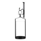 Arandela de parede Zings & Thingz 57072375 Black Iron Hurricane