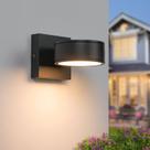 Arandela de varanda LED de alumínio de dois séculos 8W 3000K IP44 Arandela de varanda LED de alumínio de dois séculos 8W 3000K IP44