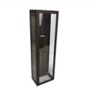 Arandela Dm Retangular 213/45 5 Vidros 45cm Marrom Texturiza