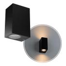 Arandela Dots Square Preta P/ 2 LED MR16 Bella Iluminação ST2816 Arandela Dots Square Preta P/ 2 LED MR16 Bella Iluminação ST2816