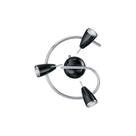 Arandela e Plafon Riccio EGLO Preto - 110/220V 50/60Hz - 3x GU10 50W