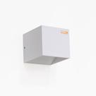 Arandela E27 8W 6500K branca Sensitive Led Bronzearte