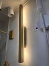 Arandela fit15 descentralizado dourada led 16w 3000k bivolt 655led3DO NEWLINE