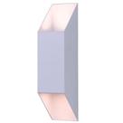 Arandela Flash Luz Indireta Dois Fachos Branco Ideal 112PMT Arandela Flash Luz Indireta Dois Fachos Branco Ideal 112PMT