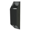 Arandela Flash Luz Indireta Dois Fachos Preto Ideal 112PMT Arandela Flash Luz Indireta Dois Fachos Preto Ideal 112PMT