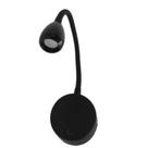 Arandela Flexível 3W 3000K Led Preta MB Led P22119 Arandela Flexível 3W 3000K Led Preta MB Led P22119