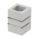 Arandela Flip 2 Aletas - Branco Fosco Blumenau Arandela Flip 2 Aletas - Branco Fosco Blumenau