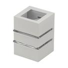Arandela Flip 2 Aletas - Branco Fosco