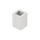 Arandela Frankfurt 131mm AL 2 Fachos Branco Germany